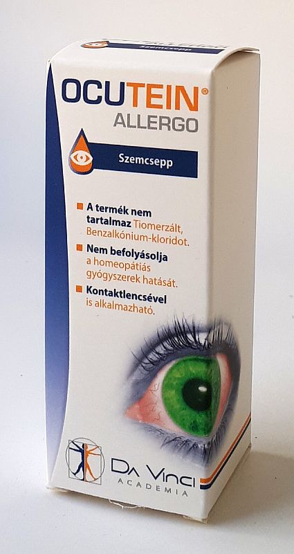 ocutein allergo szemcsepp betegtájékoztató